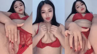 Miss Aahhh Ngangkang Spill Mekinya Red Bikini Mendesah HOT51