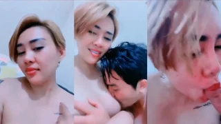 Tante Kina dgn Brondongnya Kenyot Nenen