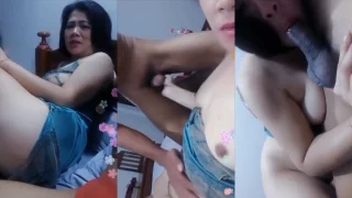 Tante STW Kesepian Live Ngewe dgn Laki Orang