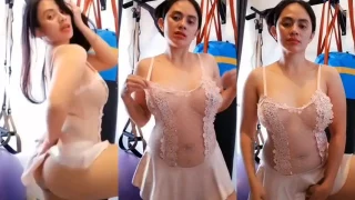Toket Bulat Kimaya Lingerie Transparan