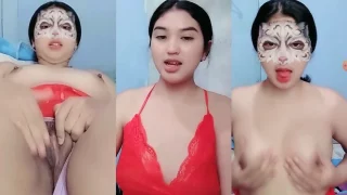 Isabella Mode Sange Red Lingerie Bugil Hot
