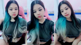 Miss Candy Girl Live Tanpa Bra Tembus Pandang