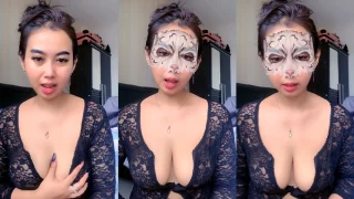 Si Cantik Kebaya Item Show Uting Coklat Nenen Pengen Kenyot