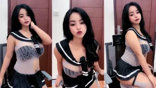 ZF Key Cosplay Maid Cafe Dance Binal Melet2