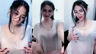 Buka Masker Zara Cakep Mendesah Sepong Anu Mango