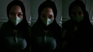 Lagi Binal Ukhty Mode Nakal Pamer Belahan Dada Mango